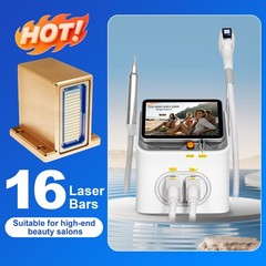2 In 1 808nm Diode Laser Hair Removal & Pico Laser Tattoo removal Machine 16bar