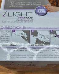 Remington IPL6000Q iLight Pro Plus At-Home IPL Hair Removal System