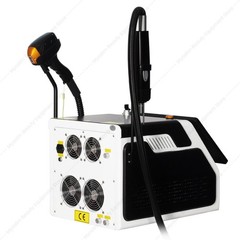 New 2-in-1 Diode Laser Hair Removal 4-Wave 10 Bars & Pico Tattoo Removal Machine