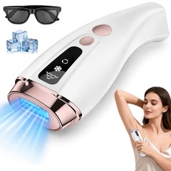 Home IPL Laser Hair Removal Device – For Full-Body, Face & Sensitive Areas