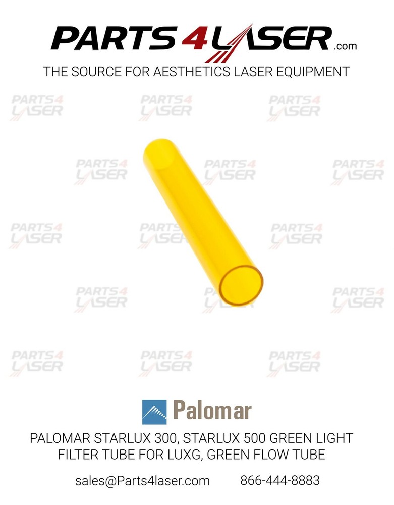 PALOMAR STARLUX 300, STARLUX 500 GREEN LIGHT FILTER TUBE FOR LUXG, GREEN FLOW TU