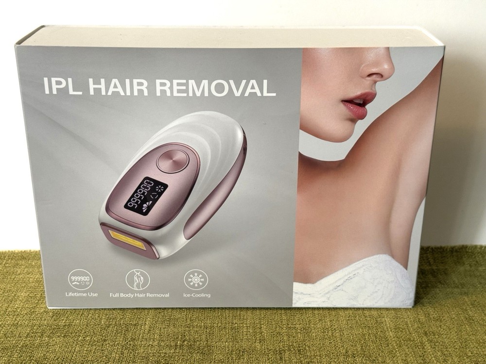 IPL Hair Removal Device 5 Energy Levels Men Women Facial Legs Arms Bikini Line
