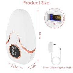 Women Hair Removal Painless Flashes Permanent Hair Remover for Men Women Home