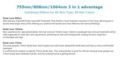 755nm+808nm+1064nm 2IN1 Diode Laser Hair Tattoo Removal Pico Yag Laser Machine