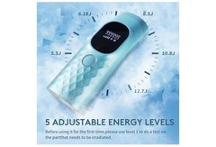 Laser Hair Removal for Women and Men – Permanent Painless Ice Cooling IPL Device