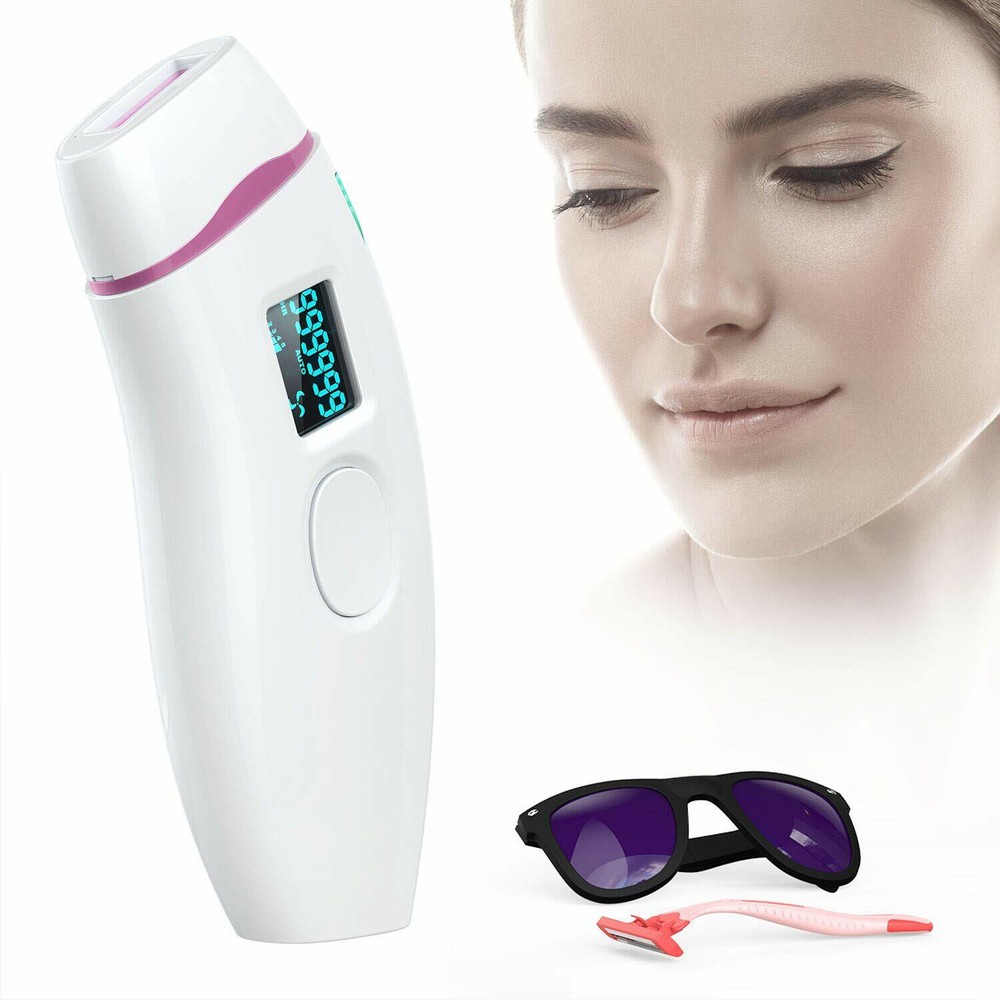 At-Home IPL 999,999 Flashes Hair Removal Device Permanent Painless Hair Remover