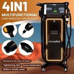 4-in-1 Ice Titanium Beauty Device: Hair Removal, IPL Spot Removal, Tattoo Remova