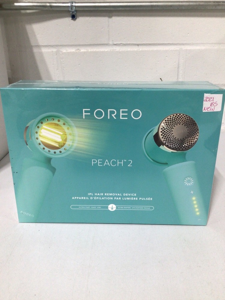 FOREO Peach 2 IPL Hair Removal Device Arctic Blue