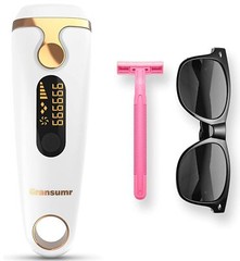 Gransumr Permanent Hair Removal Women Men Painless Body Facial Armpits Back Leg