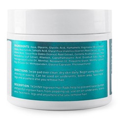 Ingrown Treatment Hair Pads, with AHA+BHA, Ingrown Hair Wipes For Bikini Area…