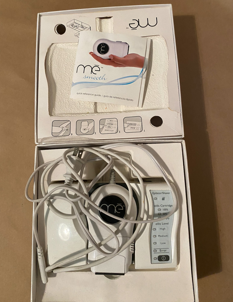 Me Smooth Permanent At Home Hair Reduction System Elos Technology used
