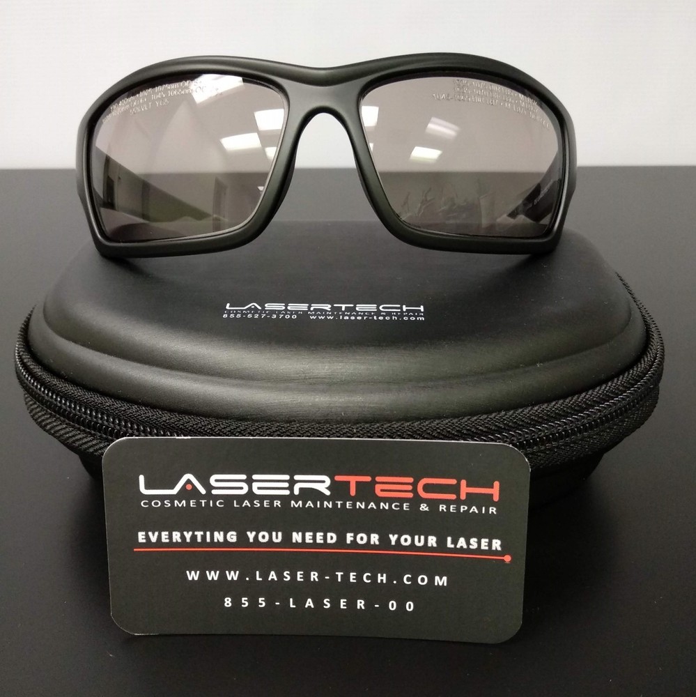 LASER SAFETY GOGGLES EYEWEAR, LASER PROTECTION GLASSES, YAG LASER 1064nm, modern