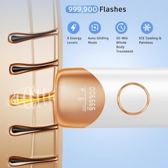 Hand-held IPL Hair Remover – Ice Cooling Technology
