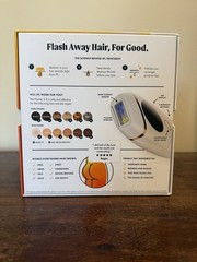 Nood The Flasher 2.0 IPL Hair Removal Device White LCD Display FDA-Cleared