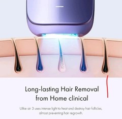 Ulike Air 3 IPL Hair Removal Device – Dark Purple (UI06 PR) Brand New Sealed