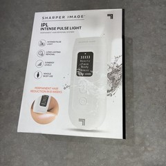 NEW SHARPER IMAGE IPL INTENSE PULSED LIGHT Permanent Hair Hair Removal System