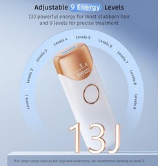 ICE COOL CT05 Handheld IPL Hair Removal Device 999900 Flashes 9 Levels