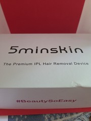 5minskin At Home The Premium IPL Hair Removal Device. Opened Box Not Used.
