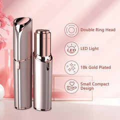 EVIEY Facial Hair Remover for Women – Painless Electric Face Shaver w/ LED