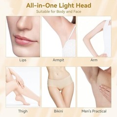GERY IPL Hair Remover Device Flash Fast Laser, Whole Body, Bikini Permanent New!