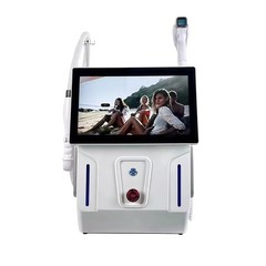 2 in 1 808 Diode Laser Hair & Pico Tattoo Removal Machine Yag 755 808 940 1064NM