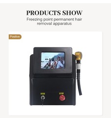 755 808 1064nm Diode Laser Depilacion 808 Hair Removal Machine for Beauty Salon