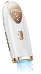 IPL Laser Hair Removal for Women and Men, At-Home Painless Device White