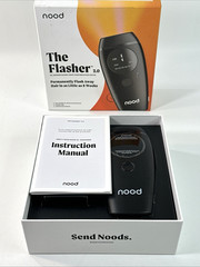 Nood The Flasher 2.0 IPL Laser Hair Removal Handset-BLACK – NEW OPEN BOX