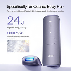 Ulike Air 4 Purple IPL Laser Hair Removal Device Ice-Cool Permanent Reduction