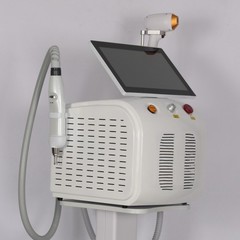 755 808 1064 Diode Laser Permanent Hair Removal Picosecond Nd Yag Tattoo Removal