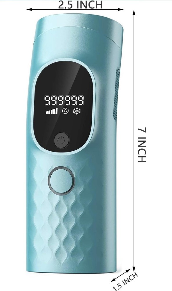 IPL Laser Hair Removal Device Ice Cooling 999,999 Flashes LED Display