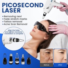 2 In 1 808nm Diode Laser Hair Removal & Pico Laser Tattoo removal Machine 10bar