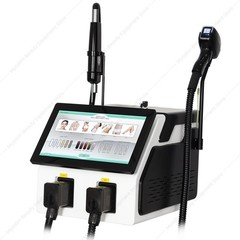New 2-in-1 Diode Laser Hair Removal 4-Wave 10 Bars & Pico Tattoo Removal Machine