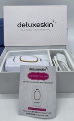 Deluxeskin IPL Laser Hair Removal Handset/Kit, Works/Tested, Open Box
