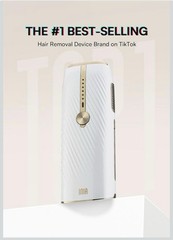 INIA HAUT Pro IPL Hair Removal Device – Women & Men, Ice Cooling, 5 Flashes/sec