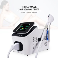 Beauty Salon Use Essential 808nm 755nm 1064nm Laser Hair Removal Machine