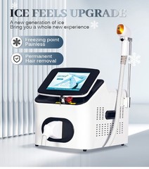 Ice Titanium 755 808 1064nm Permanent Painless Diode Laser hair removal Machine