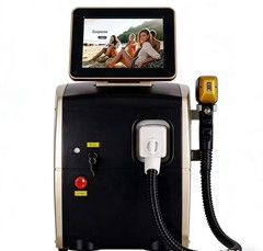 Laser hair removal device: permanent, painless hair removal and skin whitening