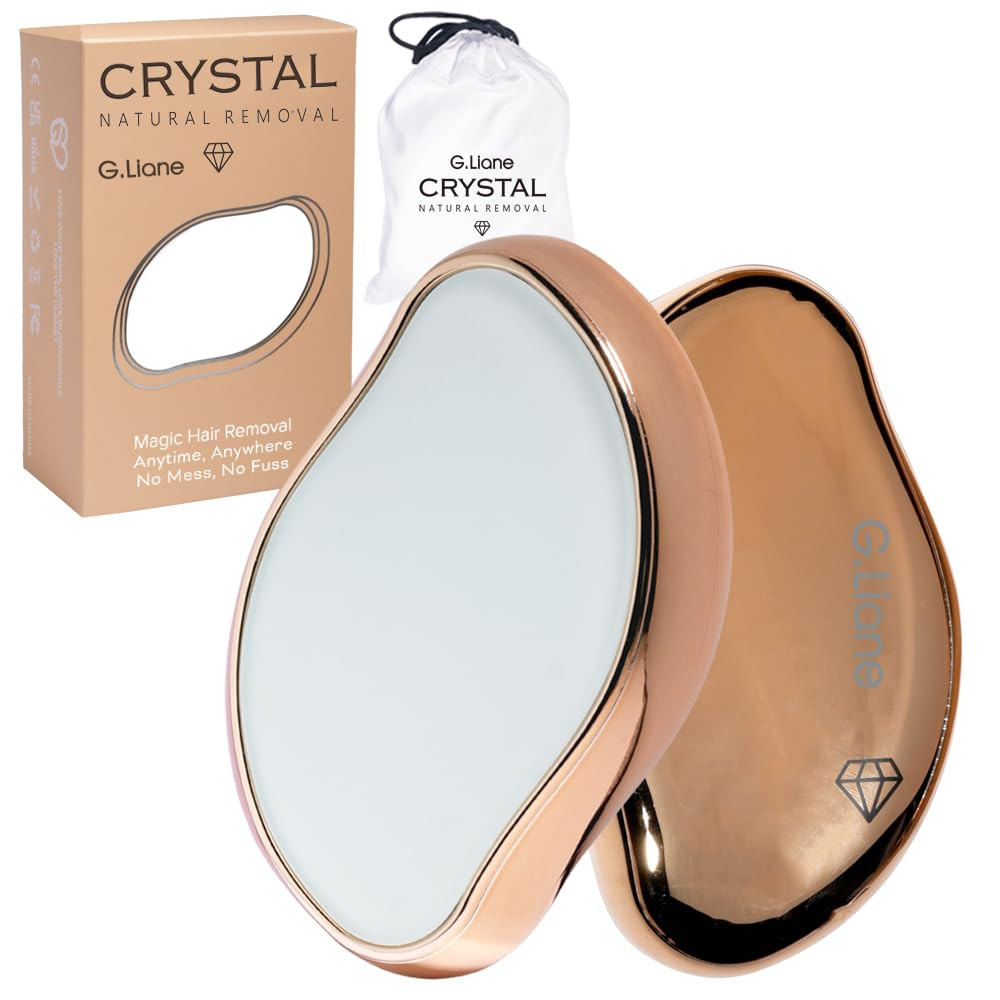 Crystal Hair Eraser,Crystal Hair Remover and Exfoliator,Nano Glass Hair Remover