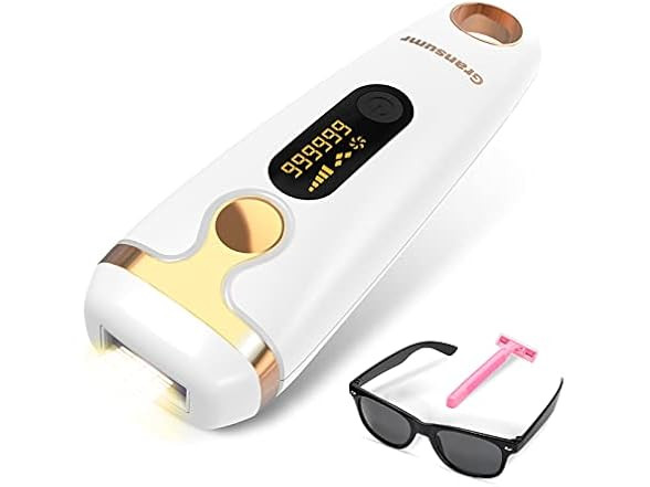 IPL Laser Hair Removal Device Permanent Painless Remover Reduction in Hair Regro