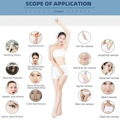 808/755/1064nm Diode Laser Hair Removal Picosecond Laser Tattoo Removal Machine