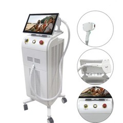 Ice Titanium Painless Permanent Hair Removal Diode Laser 755 808 1064nm Machine