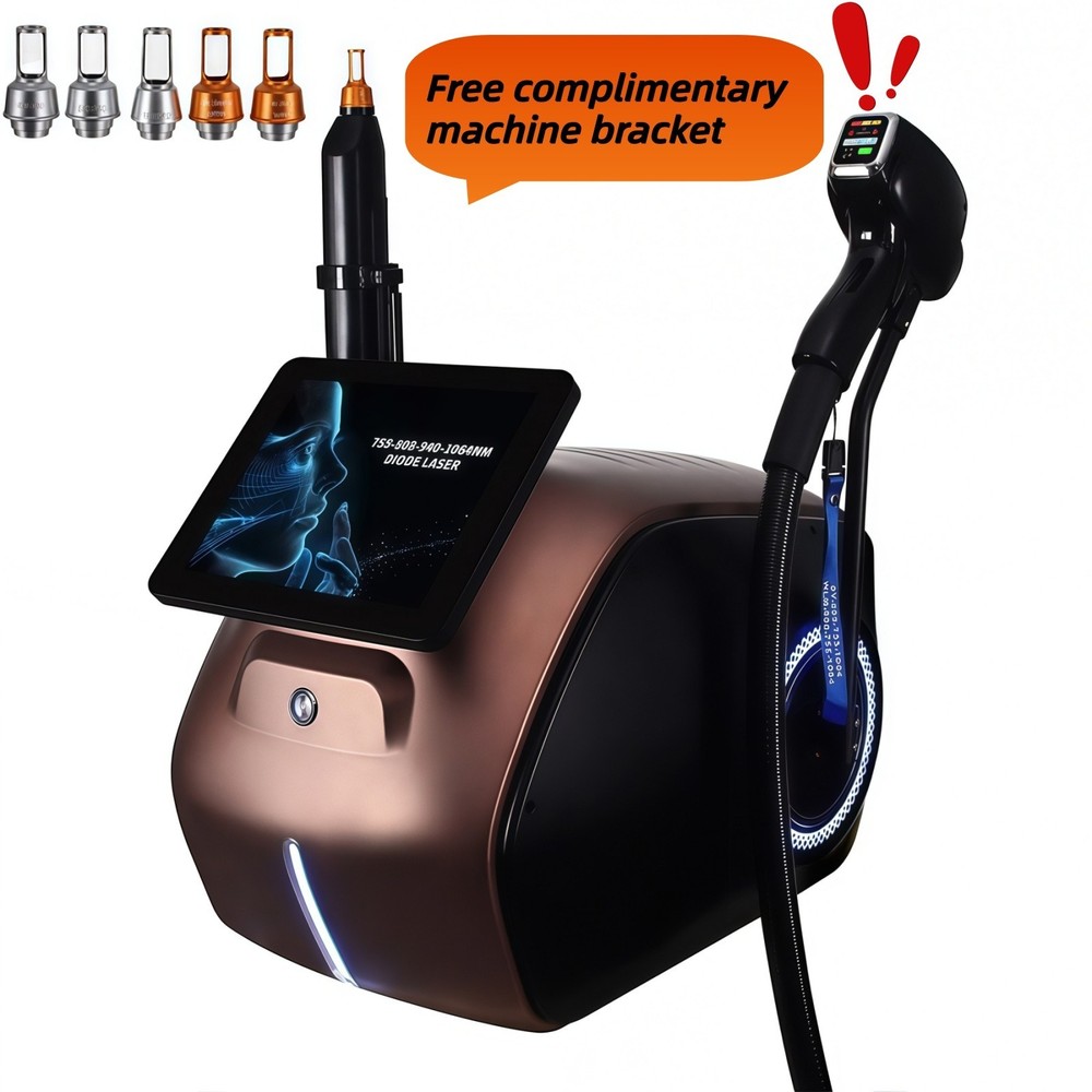 2-in-1 808NM Diode Laser Hair Removal Device & Picosecond Laser Tattoo Removal