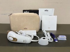 Braun Silk·expert Pro 5 PL5137 IPL, At-Home Hair Removal System, White&Gold