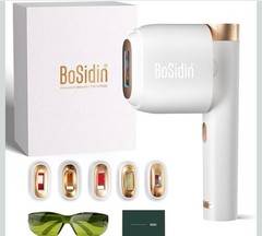 New – Latest Laser Hair Removal, BoSidin IPL Hair Removal, Painless Ice-Cooling