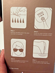 Innza D-1176 Laser Hair Removal, Open box