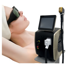 Diode Laser Hair Removal Machine Ice Titanium Fast Hair Epilator 755 808 1064nm