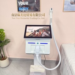 10 Bars 755/808/940/1064 Diode Laser Hair Removal Ice Cooling System Home/Salon