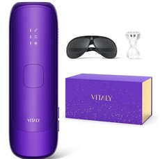Vitaly Smoothskin AI-Tech Home Hair Removal System LUX 5 Model T7 – Purple