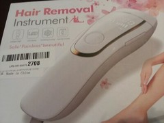 Hair Removal Instrument LED Lasts 8 Weeks Safe Painless Beautiful 4 1/2 star